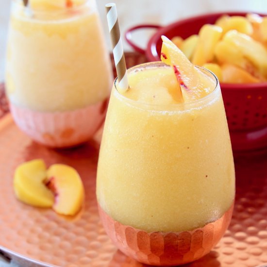 Frozen Peach Sangria