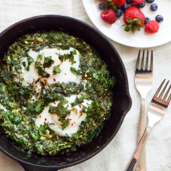 Green Shakshuka for Brunch