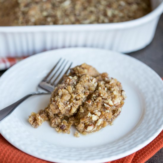 Low Carb Sweet Potato Casserole