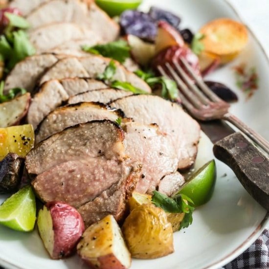 Grilled Pork tenderloin