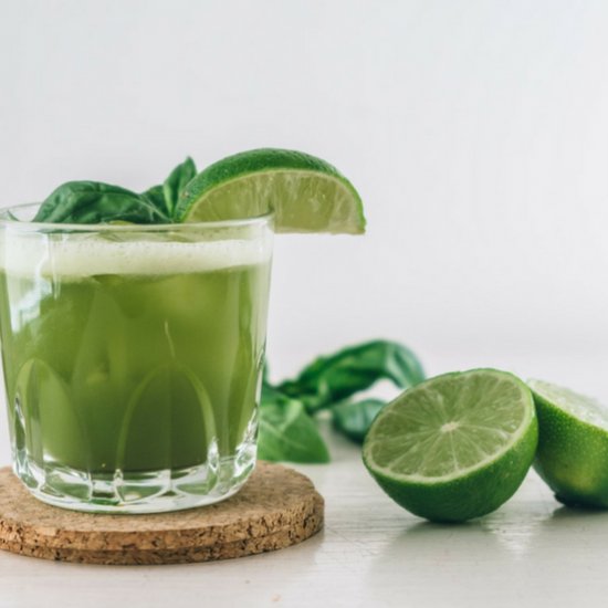 Matcha Basil Limeade