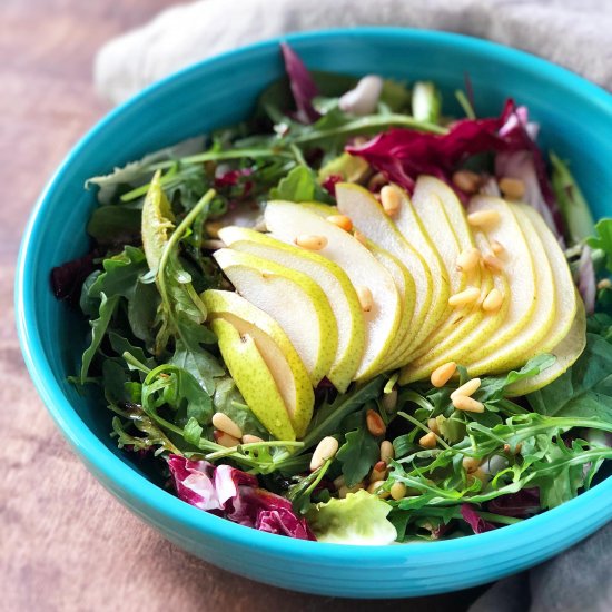 Tricolore Pear Salad