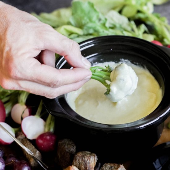 Three Cheese & Truffle Fondue