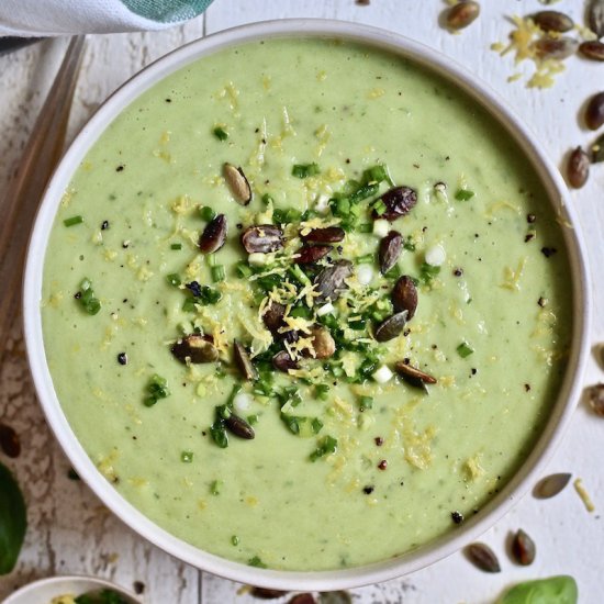 Cucumber & Avocado Gazpacho