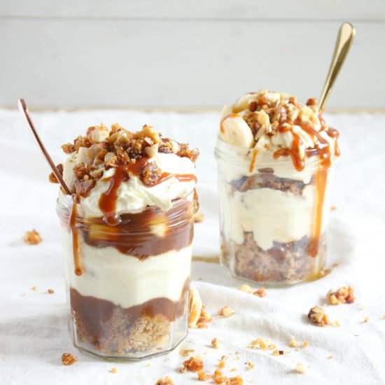 Banana bread trifle