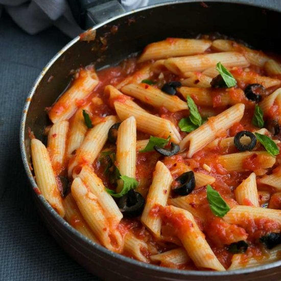 Spicy Penne Arrabiata