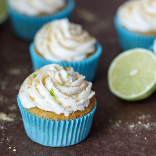 Key Lime Pie Cupcakes