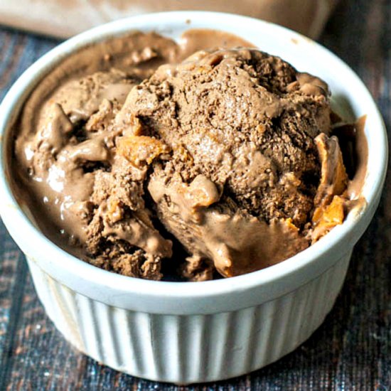 Chocolate Peanut Butter Ice Cream