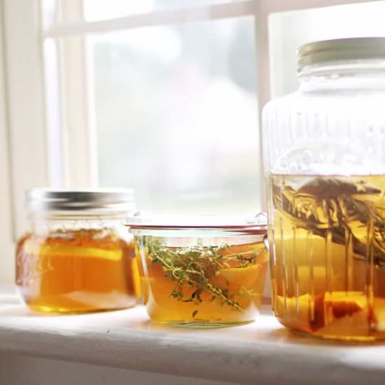 Fruit & Herb Infused Sun Tea