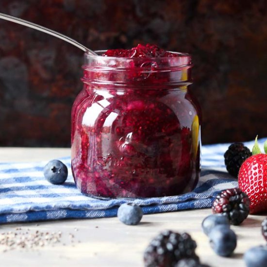 Mixed Berry Chia Seed Jam