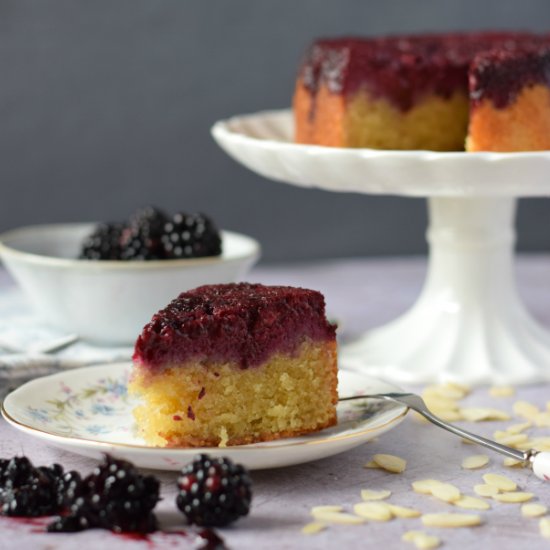 Blackberry and Almond Cake