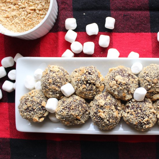 S’mores energy balls