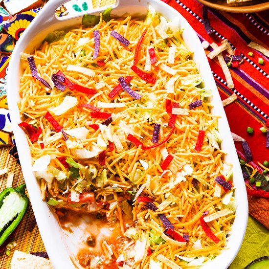 Seven Layer Taco Dip