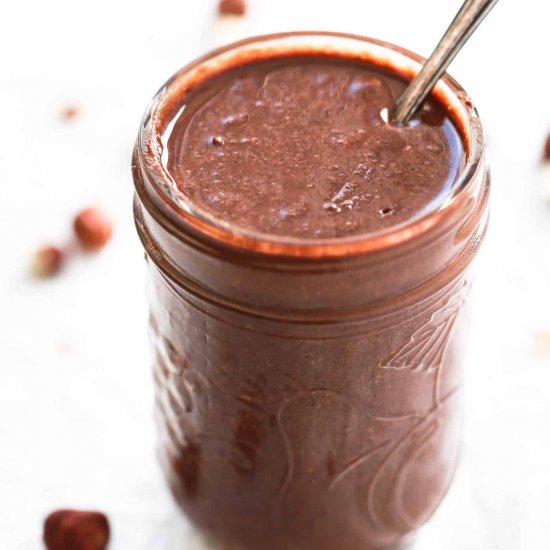 Homemade Sugar-free Nutella Spread