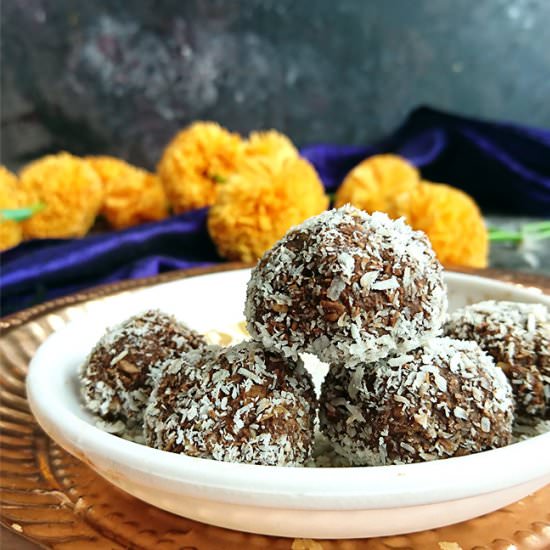 Chocolate Coconut Ladoo