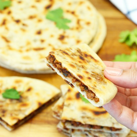 Chicken Keema Paratha