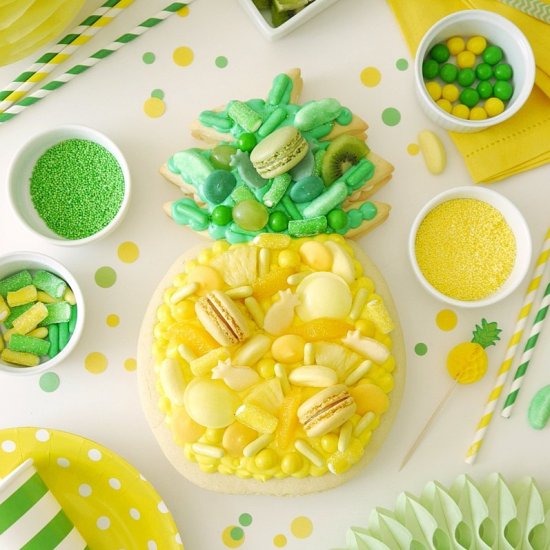 Pineapple Cookie Cake