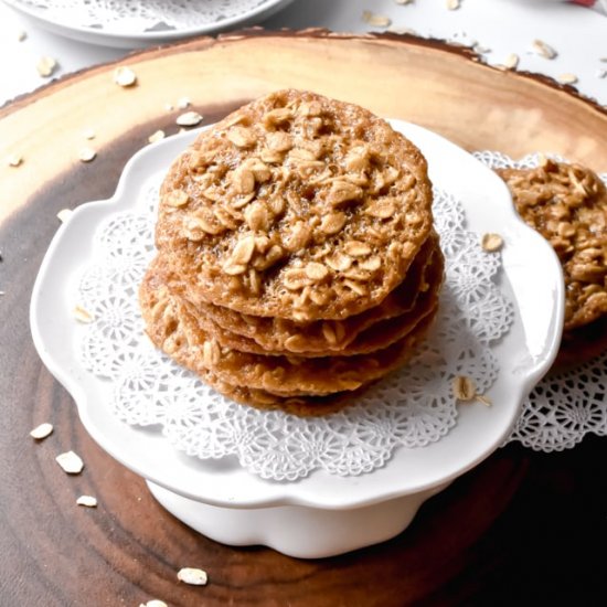 Oatmeal Lace Cookies