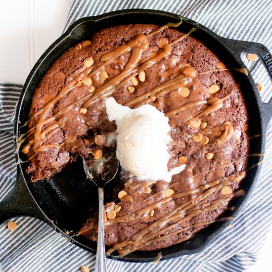 Chocolate Peanut Butter Brownies