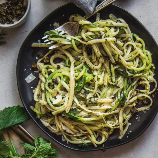 Linguini & Zucchini Noodles