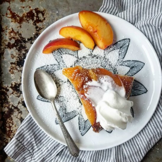 Peach Upside-Down Cake