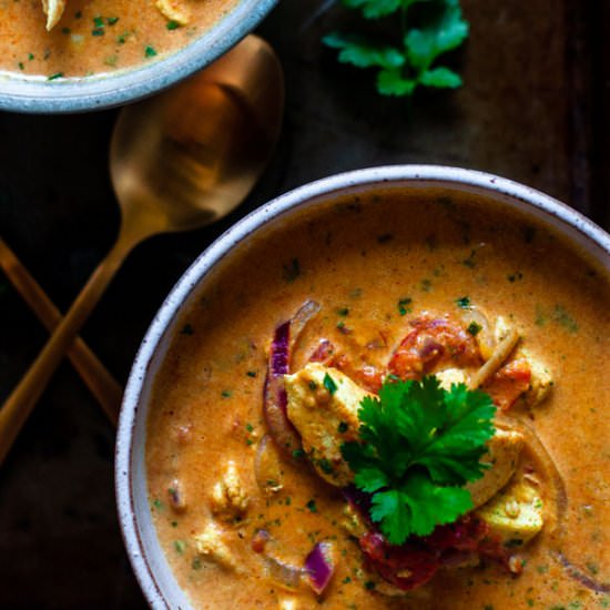 Indian Coconut Chicken Curry