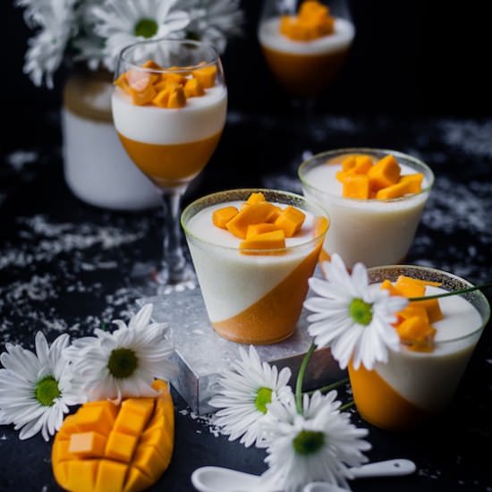 Mango Panna Cotta