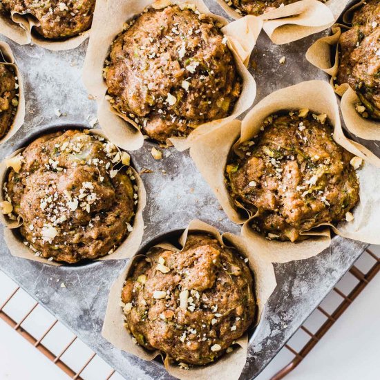 Leftover Sourdough Starter Muffins