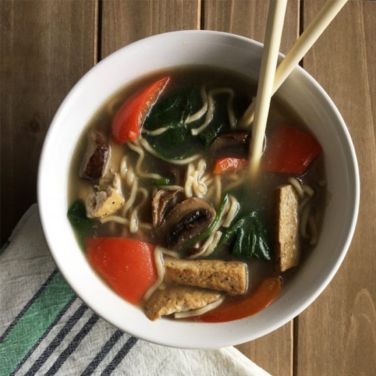 Easy Vegetarian Ramen