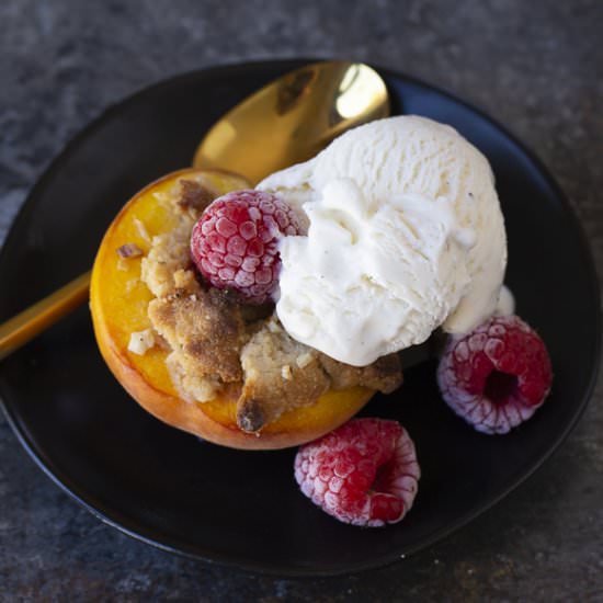 SHORTCUT PEACH CRISP