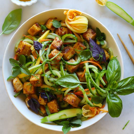 Mango Veggie Noodle Bowls