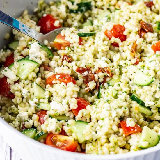 Summer Salad with Pearl Barley