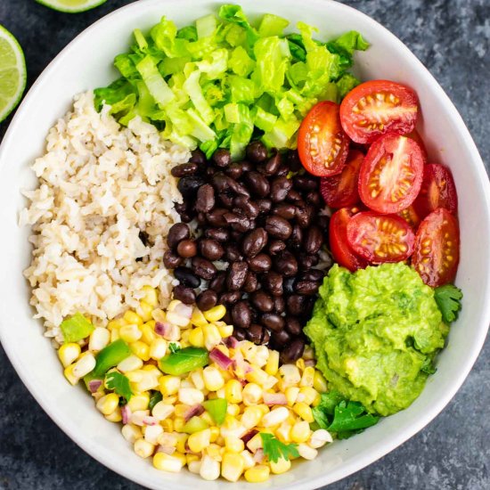 Vegan Burrito Bowl