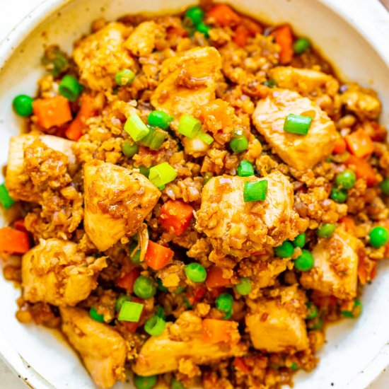 Chicken Fried Cauliflower Rice