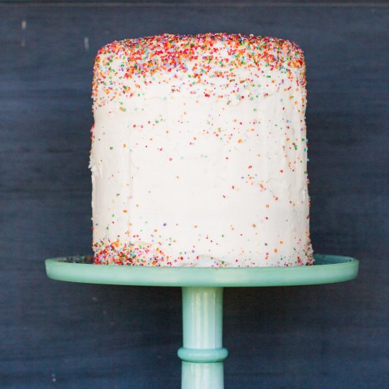 Pinata Funfetti Cake