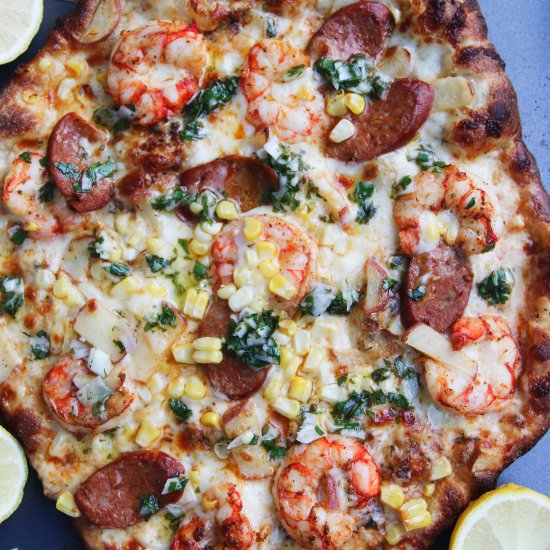 Low Country Boil Pizza