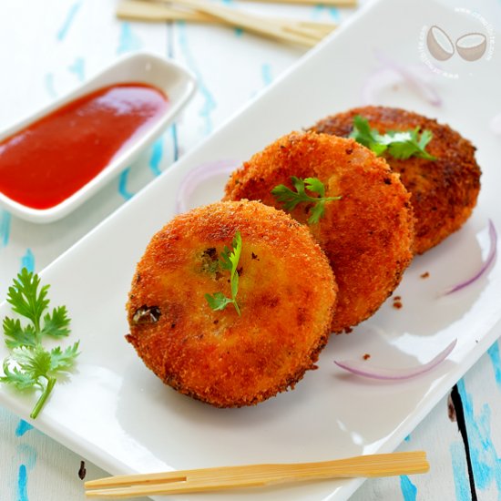 Paneer Cutlet | Paneer