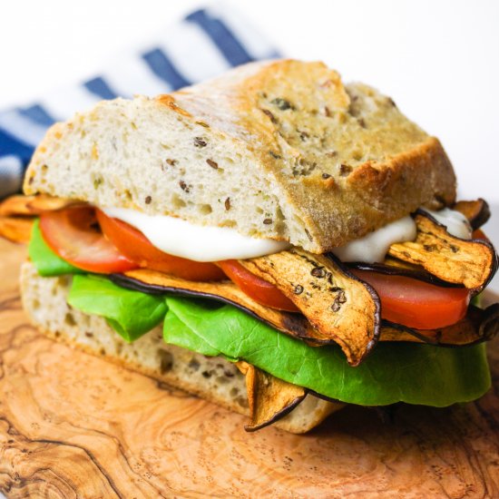 Vegan BLT with Aquafaba Mayonnaise