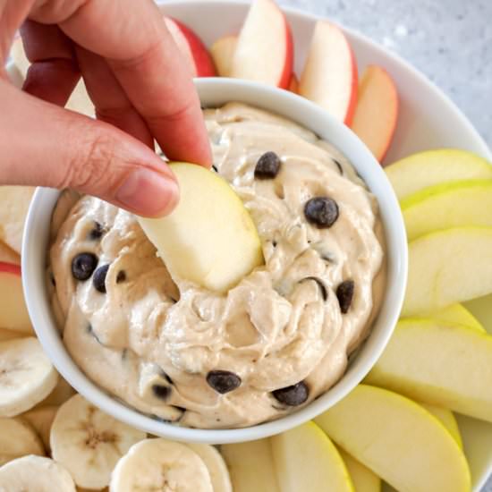 Peanut Butter Choc Chips Fruit Dip