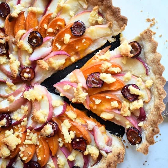 Vegan Stone Fruit Tart