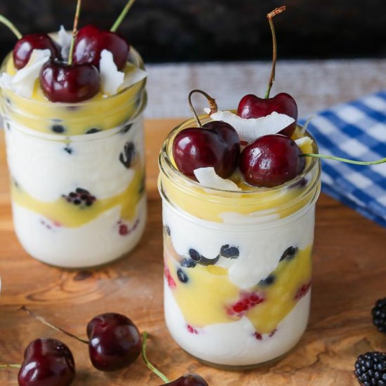 No Bake Dessert in a Jar