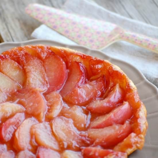 Nectarine pie