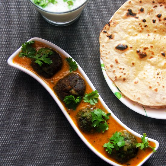 Palak Paneer Kofta