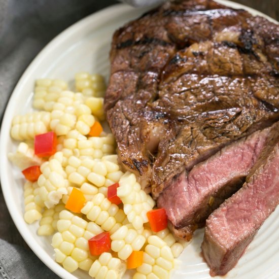 Grilled Korean Beef Steaks