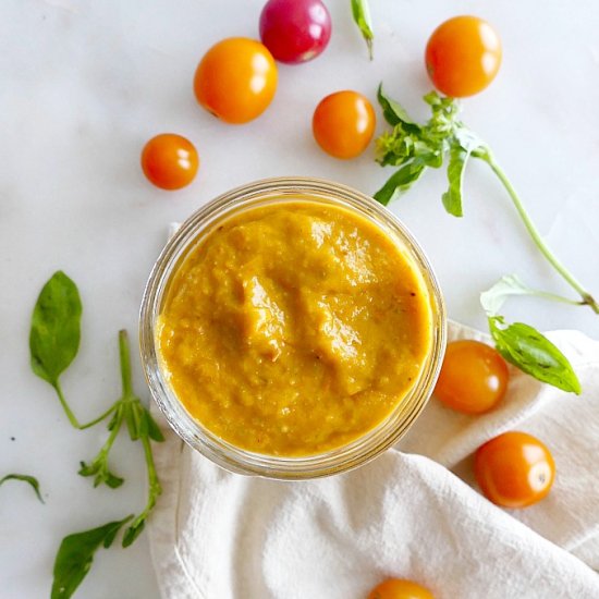 Roasted Cherry Tomato Sauce & Herbs