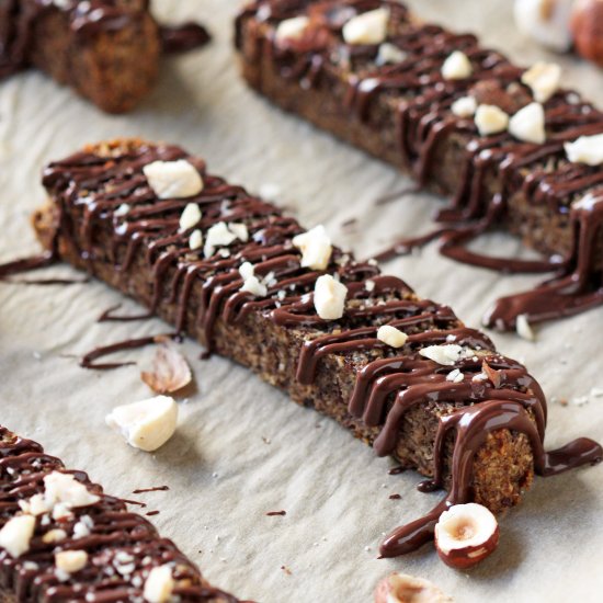 Healthy Nutella Biscotti