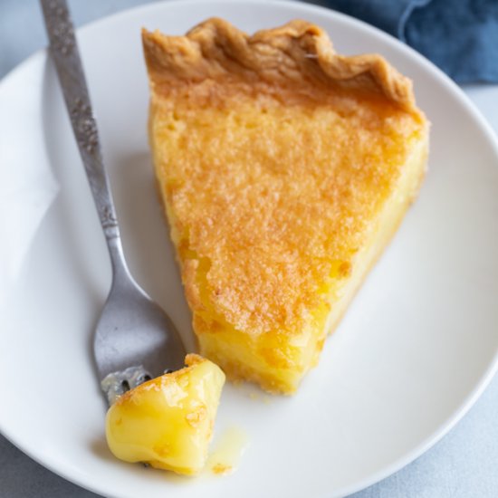 Lemon Chess Pie