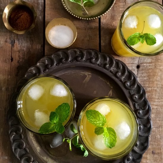 Raw mango cooler