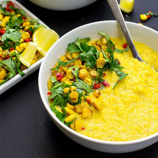 Asian-style Creamy Corn Soup