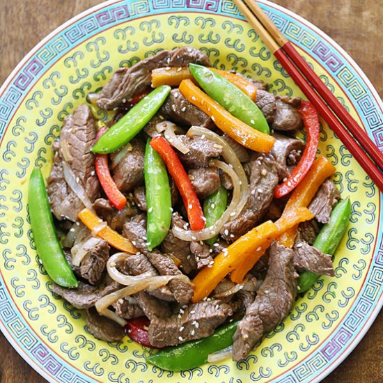 beef stir fry